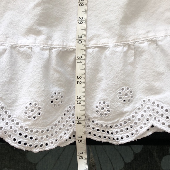 Converse One Star White Strappy Eyelet Sundress Sz XL - Picture 9 of 11